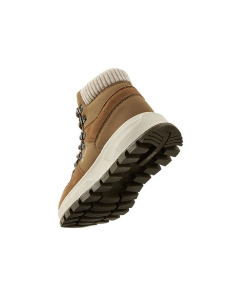 Lee cooper buty zimowe sportowe damskie brązowe botki ocieplane
