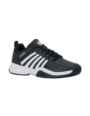 K-swiss court express 2 carbon/white/baltic-m (04428-033-m)