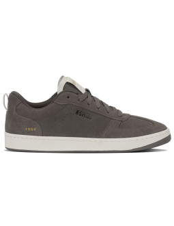 K-swiss court varsity sde granite gray/snow white-m (04733-043-m)