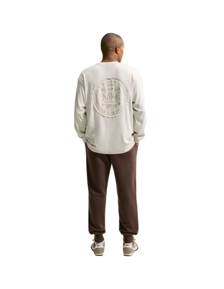 Spodnie męskie nike club bb jogger brązowe fn3787 237