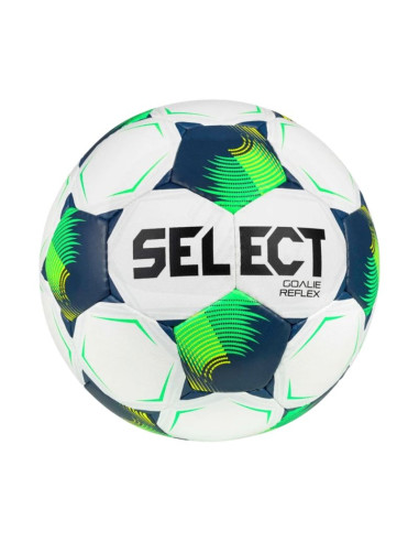 Piłka nożna select goalie reflex v26 biało-zielona 150052