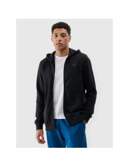 Bluza dresowa z kapturem rozpinana męska 4f 4fwaw26tswsm3494-20s