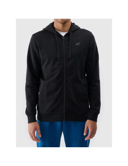 Bluza dresowa z kapturem rozpinana męska 4f 4fwaw26tswsm3494-20s