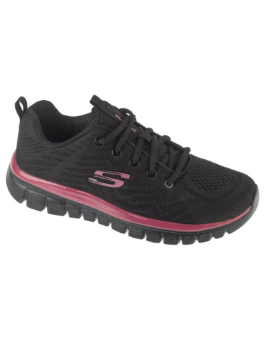 Skechers graceful - get connected 12615-bkmv czarne 36
