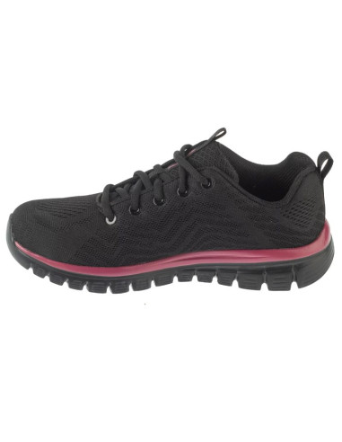 Skechers graceful - get connected 12615-bkmv czarne 36