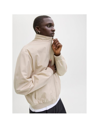 Jack&jones męska kurtka bomberka jjecharge stand collar bomber noos 12288895 moonbeam