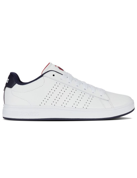 K-swiss court base ii white/navy/red-m (04411-130-m)