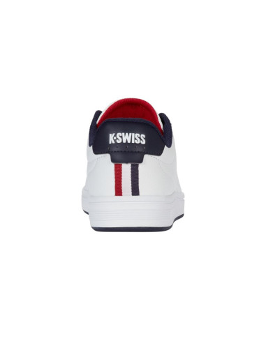 K-swiss court base ii white/navy/red-m (04411-130-m)