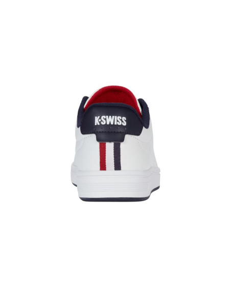 K-swiss court base ii white/navy/red-m (04411-130-m)