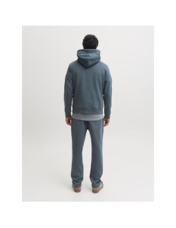Jack&jones męska bluza z kapturem jjcleveland sweat hood sn 12298441 turbulence 2