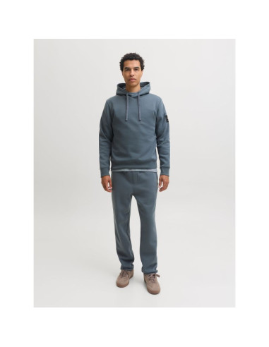 Jack&jones męska bluza z kapturem jjcleveland sweat hood sn 12298441 turbulence