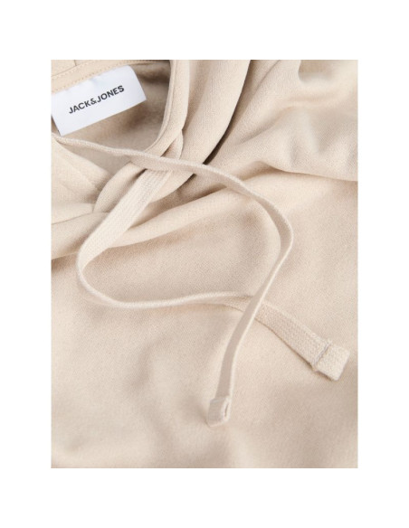 Jack&jones męska bluza z kapturem jjcleveland sweat hood sn 12298441 moonbeam