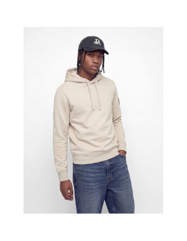 Jack&jones męska bluza z kapturem jjcleveland sweat hood sn 12298441 moonbeam