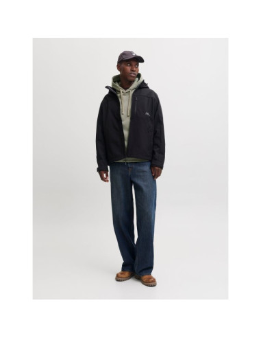 Jack&jones męska bluza z kapturem jjcleveland sweat hood sn 12298441 vetiver