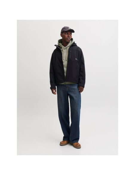 Jack&jones męska bluza z kapturem jjcleveland sweat hood sn 12298441 vetiver