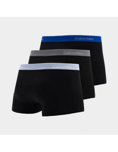 Calvin klein bokserki majtki męskie relaxed 3-pak modne bawełniane czarne niebieskie