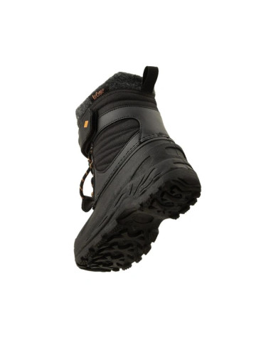 Lee cooper buty zimowe dziecięce śniegowce czarne ocieplane na rzep