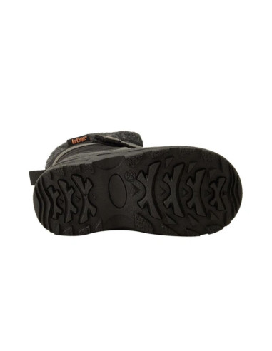 Lee cooper buty zimowe dziecięce śniegowce czarne ocieplane na rzep