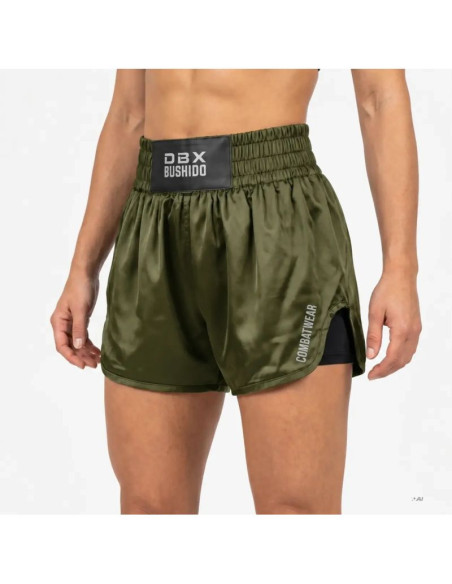Spodenki tajskie damskie army green combatwear | dbx bushido