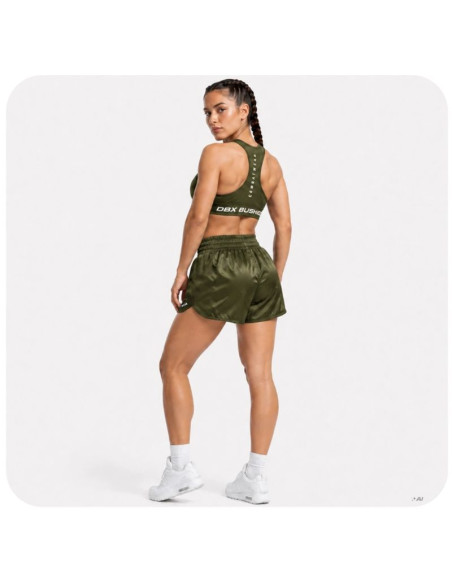 Spodenki tajskie damskie army green combatwear | dbx bushido