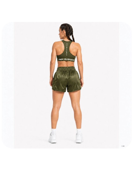 Spodenki tajskie damskie army green combatwear | dbx bushido
