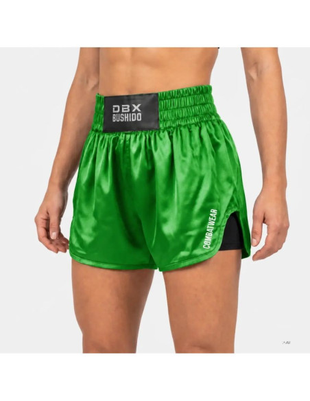 Spodenki tajskie damskie pastel green combatwear | dbx bushido