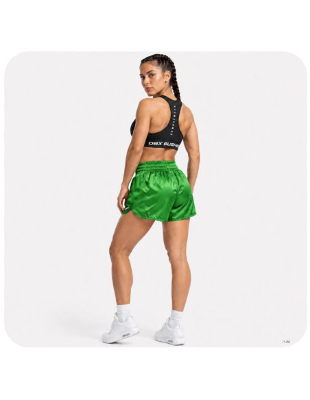 Spodenki tajskie damskie pastel green combatwear | dbx bushido