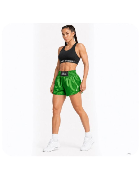 Spodenki tajskie damskie pastel green combatwear | dbx bushido