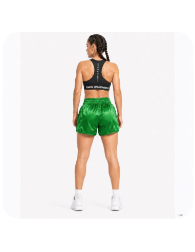 Spodenki tajskie damskie pastel green combatwear | dbx bushido