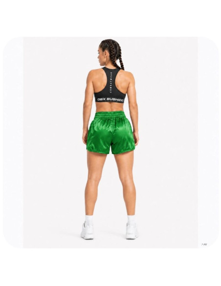 Spodenki tajskie damskie pastel green combatwear | dbx bushido