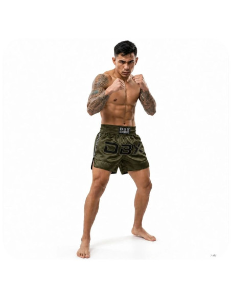 Spodenki tajskie męskie army green v1 combatwear | dbx bushido