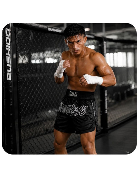 Spodenki tajskie męskie czarne v2 combatwear | dbx bushido