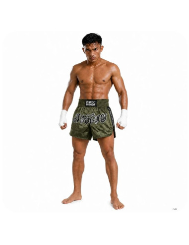 Spodenki tajskie męskie army green v2 combatwear | dbx bushido
