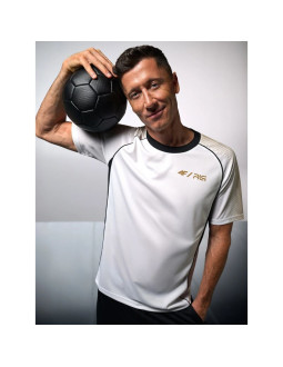 Koszulka treningowa szybkoschnąca męska 4f | robert lewandowski rl9sss26tftsm2466-10s