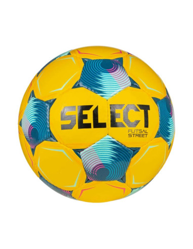 Piłka nożna select futsal street v26 żółto-niebieska 310023