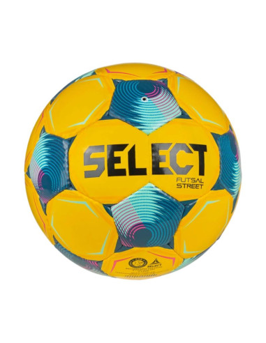 Piłka nożna select futsal street v26 żółto-niebieska 310023