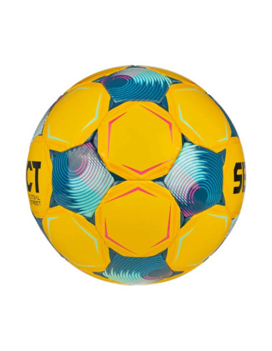 Piłka nożna select futsal street v26 żółto-niebieska 310023