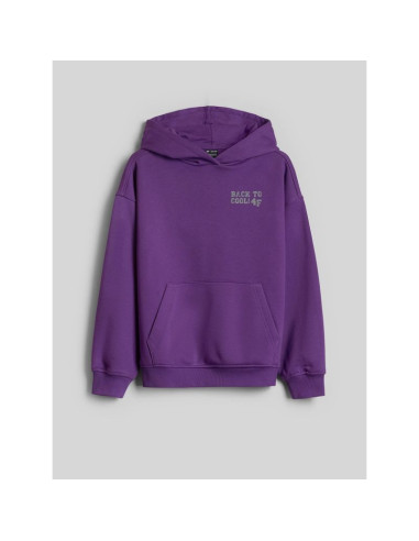 Bluza dresowa loose z kapturem chłopięca 4f 4fjraw26tswsm3194-51s