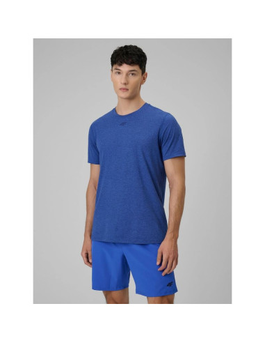 T-shirt treningowy z wykończeniem szybkoschnącym męski 4f 4fwss26tftsm1786-36m