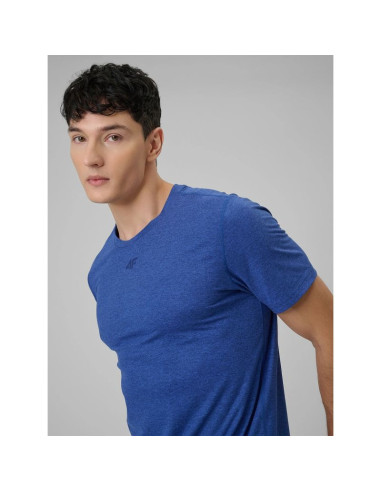 T-shirt treningowy z wykończeniem szybkoschnącym męski 4f 4fwss26tftsm1786-36m