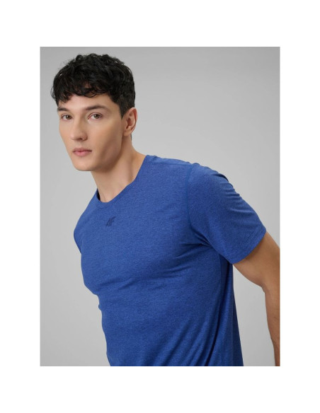 T-shirt treningowy z wykończeniem szybkoschnącym męski 4f 4fwss26tftsm1786-36m