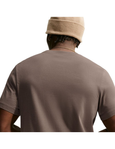 Koszulka męska nike club tee brązowa ar4997 274