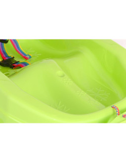 Sanki plastikowe mini bobek zielone 2