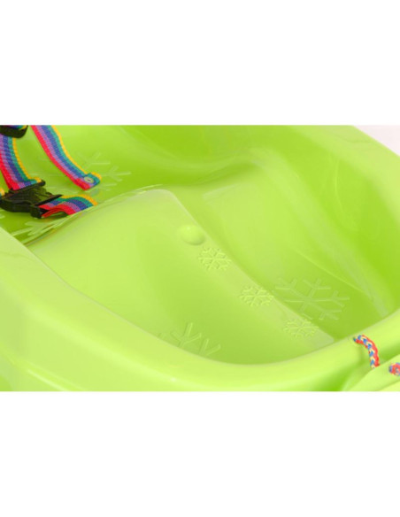 Sanki plastikowe mini bobek zielone