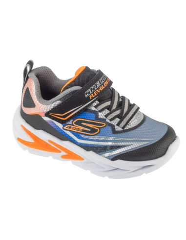 Skechers s-lights: flex-glow ultra 400139n-bksl szare 21
