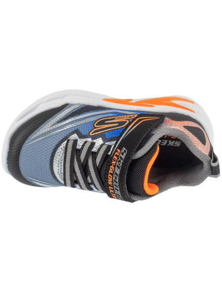 Skechers s-lights: flex-glow ultra 400139n-bksl szare 21