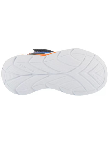 Skechers s-lights: flex-glow ultra 400139n-bksl szare 21