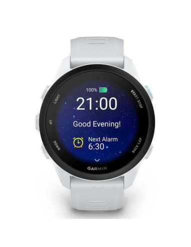 Zegarek garmin forerunner 170 42,6mm whitestone cloud blue