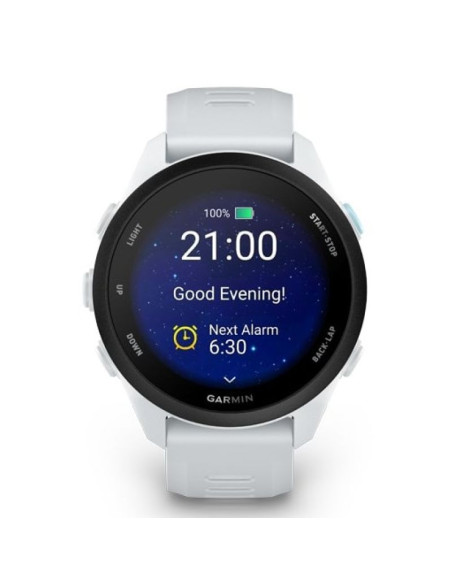 Zegarek garmin forerunner 170 42,6mm whitestone cloud blue