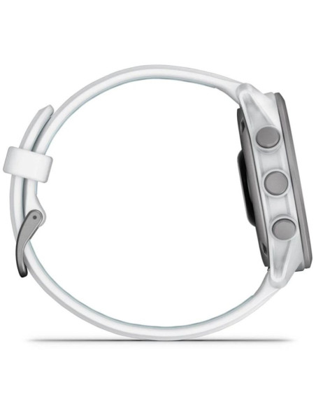 Zegarek garmin forerunner 170 42,6mm music whitestone cloud blue